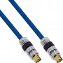 InLine S-VHS video kabelis Premium 4-pin mini DIN vīriešu/vīriešu, apzeltīts, 2m