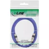 InLine Premium RCA video un digitālā audio kabelis RCA vīriešu / vīriešu zeltīts 10m