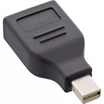 InLine DisplayPort adapteris, mini DisplayPort vīriešu / DisplayPort sieviešu, 4K/60Hz