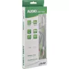 InLine Slim Audio kabelis 2x RCA vīrs/vīrs, stereo, 3m