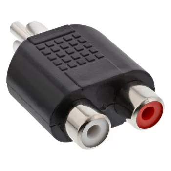 InLine Audio Adapter RCA vīrišķais / 2× RCA sievišķais 99310