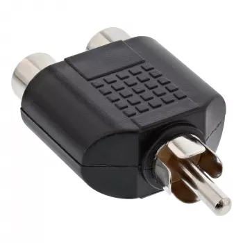 InLine Audio Adapter RCA vīrišķais / 2× RCA sievišķais 99310