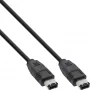 InLine FireWire 400 1394 kabelis 6 kontaktu tēviņš / tēviņš 1,8 m