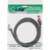 InLine Crossover PC to PC Direct Connect Cable S/FTP Cat.6 melns 0.5m