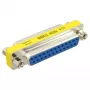 InLine Mini Dzimuma Mainītājs 25 kontaktu Sub-D sievišķais / sievišķais