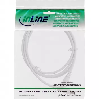 InLine DC pagarinātājkabelis, DC vīrišķais/sieviešu 5.5x2.1mm, AWG 18, balts 1m