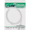 InLine DC pagarinātāja kabelis, DC vīrišķais/sieviešu 4.0x1.7mm, AWG 18, balts 2m