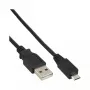 InLine Micro USB 2.0 kabelis USB Type A vīriešu / Micro-B vīriešu, melns, 0.5m