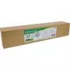 Kabeļu kanāls, InLine 59997C elastīgs vertikāls galda kanāls, 2 kameras, 0,80 m, balts