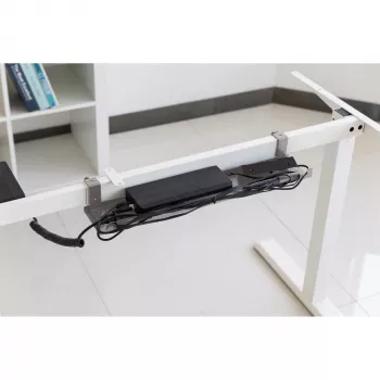 Kabeļu plaukts zem galda montāžai InLine 131×590×74 mm pelēks