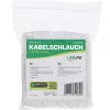 Kabeļa uzmava InLine 1 m × 25 mm, auduma šļūtene ar velcro aizdari, balta