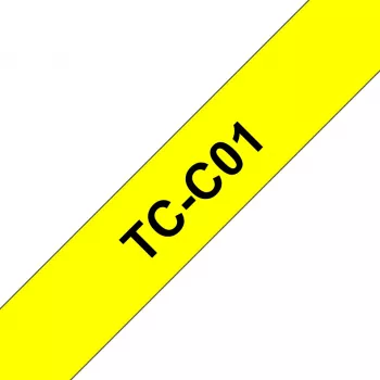 Brother TC-C01 lentes kasetne – izturīga marķēšanas lente