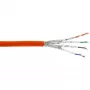 InLine instalācijas kabelis Cat.7a, S/FTP (PiMF) 4x2x0,58 AWG23 1200MHz B2ca 10m