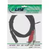 Audio kabelis 2x RCA vīrietis / 3.5mm stereo sieviete 5m InLine 89940E