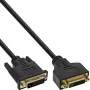 DVI-D kabelis Premium 24+1 vīrietis-sieviete Dual Link apzeltīts 3m InLine 17763P