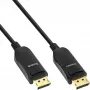 InLine DisplayPort 1.4 AOC kabelis, 8K4K, melns, 40m