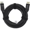 InLine DisplayPort 1.4 AOC kabelis, 8K4K, melns, 25m