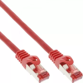 InLine Patch Kabelis S/FTP PiMF Cat.6 250MHz PVC varš sarkans 1,5m
