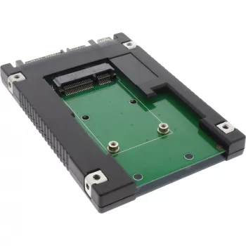 InLine Drive Adapter 2.5 collu SATA uz mSATA SSD 76620B Melns