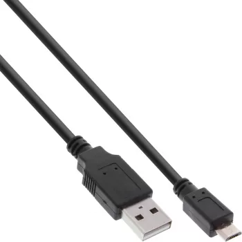 InLine Micro USB 2.0 ātrās uzlādes kabelis USB A / Micro-B, 1m