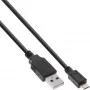 InLine Micro USB 2.0 ātrās uzlādes kabelis USB A / Micro-B, 1m