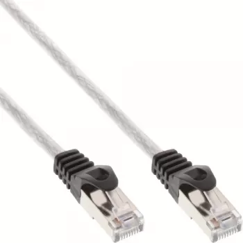 InLine Patch Kabelis SF/UTP Cat.5e caurspīdīgs 7.5m