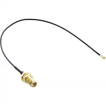 InLine WiFi adaptera kabelis RP-SMA sievišķais uz U.FL spraudni 20 cm
