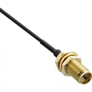 InLine WiFi adaptera kabelis RP-SMA sievišķais uz U.FL spraudni 20 cm