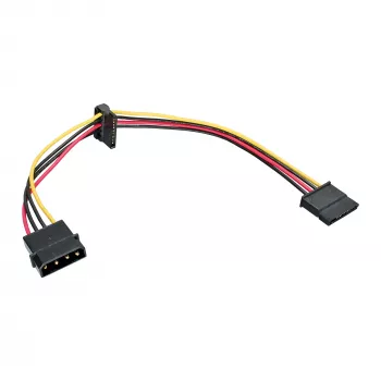 InLine iekšējais strāvas kabelis 1x 4pin Molex / 2x SATA Power 0.30m