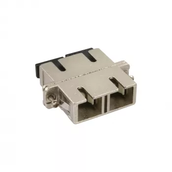 InLine Fiber Optical Metal Adapter Duplex SC/SC MM Keramikas Uzmava ar Atloku
