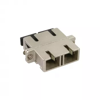 InLine Fiber Optical Metal Adapter Duplex SC/SC MM Keramikas Uzmava ar Atloku
