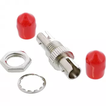 InLine Fiber Optical savienotājs Simplex ST/ST multimode metāla uzmava 89990B