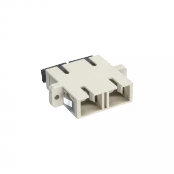 InLine dupleksās optiskās šķiedras SC/SC MM adapteris ar keramikas uzmavu un atloku 89992A