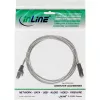 InLine Patch Kabelis SF/UTP Cat.5e caurspīdīgs 1.5m