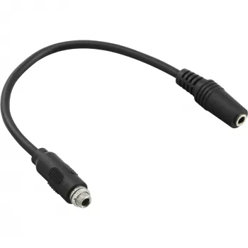InLine Audio adaptera kabelis, 3.5mm stereo sievišķais uz sievišķo, ar vienu vītni, 0.2m