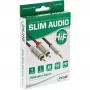 Audio kabelis 3.5 mm ligzda uz 2x RCA ligzda InLine Basic Slim S-99241
