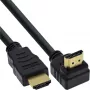 HDMI kabelis InLine 17002V 2m leņķveida High Speed ar Ethernet