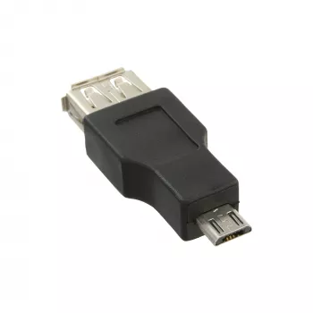 InLine Micro USB adapteris Micro-B vīrišķais uz USB A sievišķo 31604