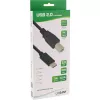 USB 2.0 kabelis InLine 35762 USB-C vīriešu USB-B vīriešu melns 2m