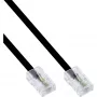 ISDN kabelis InLine RJ45 tēviņš/tēviņš 8P4C 5m