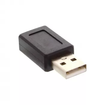 USB 2.0 adapteris A vīriešu / mini 5 kontaktu sieviešu InLine 33500A