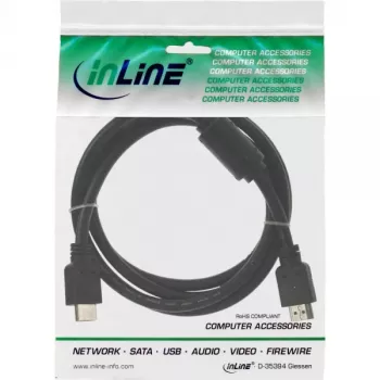 InLine HDMI kabelis High Speed ar ferīta serdeņiem 5m
