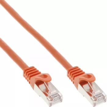 InLine Patch Kabelis SF/UTP Cat.5e oranžs 0.25m