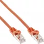 InLine Patch Kabelis SF/UTP Cat.5e oranžs 0.25m