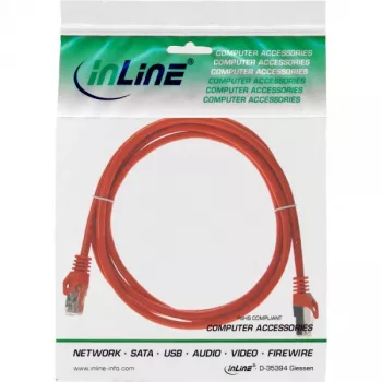 InLine Patch Kabelis SF/UTP Cat.5e oranžs 0.25m