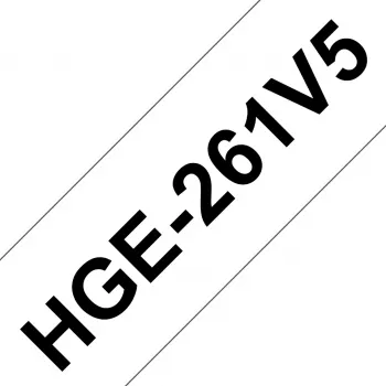 Brother HGE261V5 līmlentes komplekts 5 gab., 36 mm, balts ar melnu tekstu