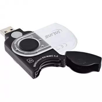 InLine karšu lasītājs USB 3.0 SD/SDHC/SDXC/microSD