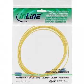 InLine Fiber Optical Duplex Cable LC/LC 9/125µm OS2 7.5m
