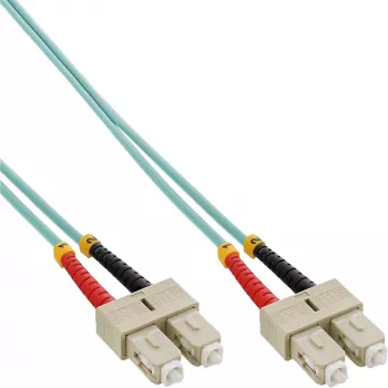 InLine Fiber Optical Duplex kabelis SC/SC 50/125µm OM3 25m