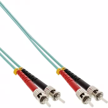 InLine Fiber Optical Duplex kabelis ST/ST 50/125µm OM3 20m